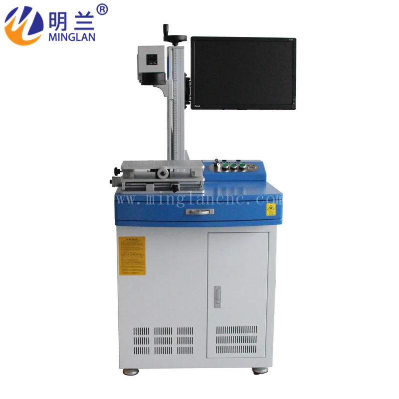  Fiber Laser Marking Machine with 2d table and computer