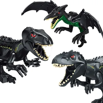 

Brutal Raptor Building Jurassic World Dinosaur Compatible Lepining Blocks Figures Bricks Dino Toys For Children Dinosaurios