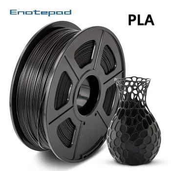 

Enotepad PLA Filament 3D Printer Filament Skin PLA 1.75mm 1KG/2.2LB Spool with Lenght of 335m in Dimensional Accuracy+/-0.02mm