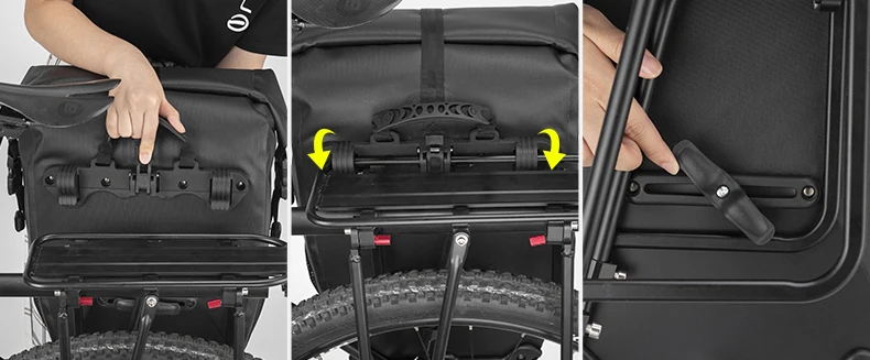 Discount ROCKBROS Bicycle Bags Full Waterproof Foldable Reclctive Large Capacity MTB Bike Bags 18L 27LPanniers Luggage Bike Accessories 20 Discount ROCKBROS Bicycle Bags Full Waterproof Foldable Reclctive Large Capacity MTB Bike Bags 18L 27LPanniers Luggage Bike Accessories 20