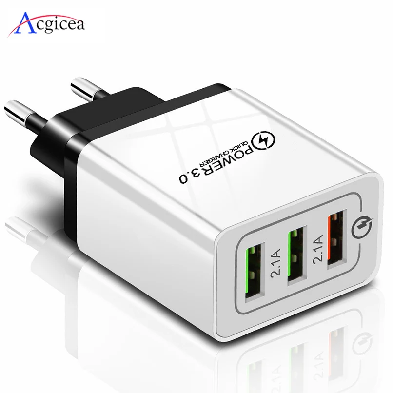 5 в 3 А USB зарядное устройство Quick Charge 0 QC Быстрая Зарядка адаптер Мобильный телефон