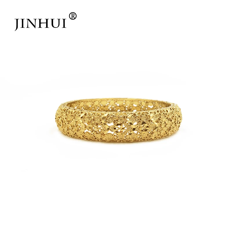 Jin Hui новые модные женские роскошные золотые ювелирные браслеты в эфиопском африканском стиле женский браслет в дубайском стиле вечерние свадебные подарки