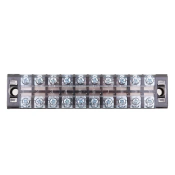 

10 Position Barrier Terminal Block Circuit Strip Electrical Connection