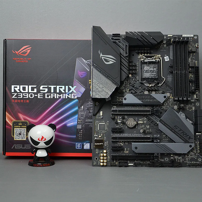 Для ASUS ROG strix Z390-E игровой гнездо для материнской платы LGA1151 DDR4 Z390 настольная материнская плата