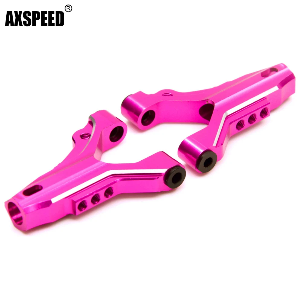AXSPEED 2 шт. розовая алюминиевая Y-образная Передняя Нижняя подвеска рычаг для 3