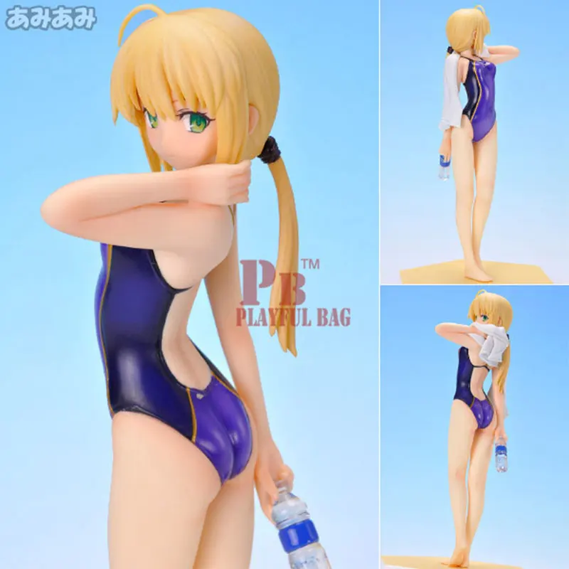 16 см ПВХ смайлик Fate/stay Night Zero Sakura Fate Saber модель фиолетового цвета сексуальный