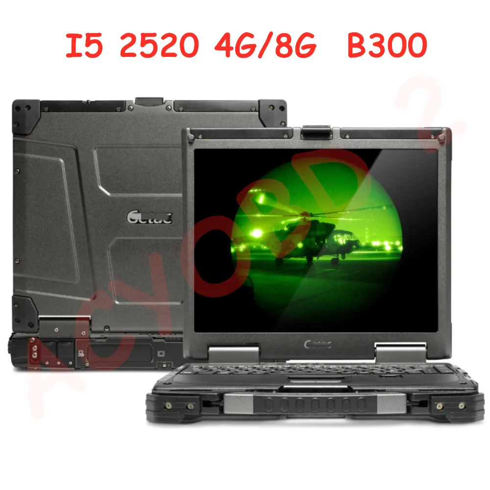 Бывший в употреблении ноутбук Getac B300 прочный автомобильный диагностический