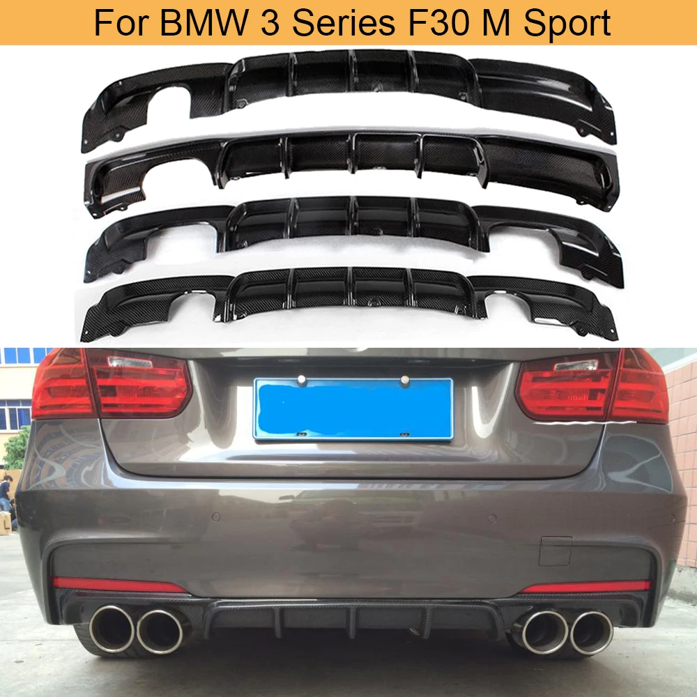 Диффузор для заднего бампера BMW 3 серии F30 M Sport 12 17 320i 325i 328i 330i 335i диффузор