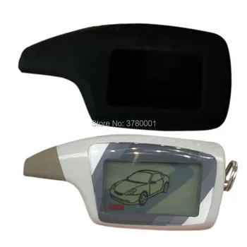 

10 PCS LCD Remote Control M5 + Silicone Case For 10PCS/lot Russian Two Way Car Alarm System Scher Khan Scher-khan Magicar 5 6