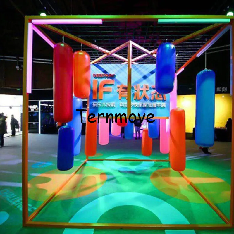 

Inflatable Boxing Column, Inflatable Toy Tumbler inflatable haning pillar PVC inflatable tumbler pillar for event decoration
