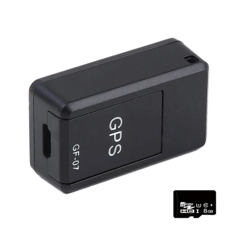 GPS With 8G TF Card Горячая GF-07 мини gps трекер устройство слежения в реальном времени устройство обнаружения в реальном времени Магнитный Расширенный локатор автомобилей gps трекеры - Комплект: GPS With 8G TF Card