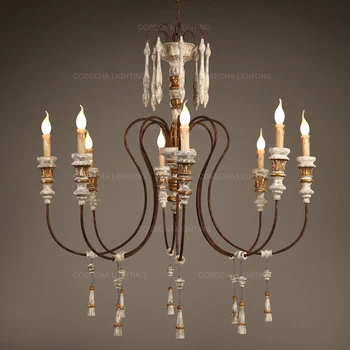 

Rustic foyer chandeliers retro lighting in master bedroom industrial country style chandeliers wooden lighting for shopping mall