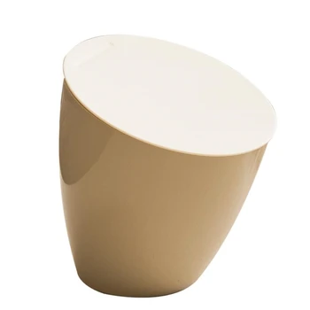 

Removable lid creative mini small office desktop trash can PP material kitchen household multi-functional lixeira