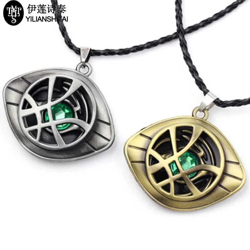 

Doctor Strange Necklace Stephen. Strange Metal Ago Motorcycle Eye Necklace Pendant