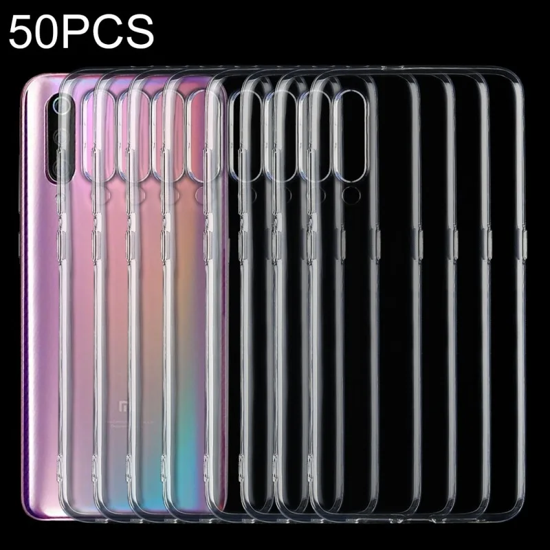 

50PCS 0.75mm transparent TPU for xiaomi 9 wholesale various mobile phone shell tempered film