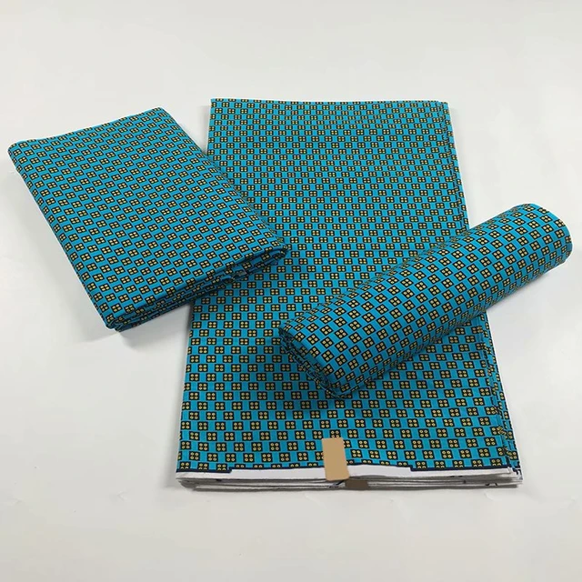 2021 New Hot Sale African Wax Fabric Cotton Material Nigerian Ankara Block Prints Batik Dutch High Quality Sewing Cloth VL-40 3