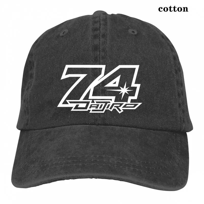 CAMISETA DAIJIRO KATO 74 MOTO бейсбольная кепка для мужчин и женщин Кепка для водителя грузовика модная Регулируемая Кепка - Цвет: 3-Black