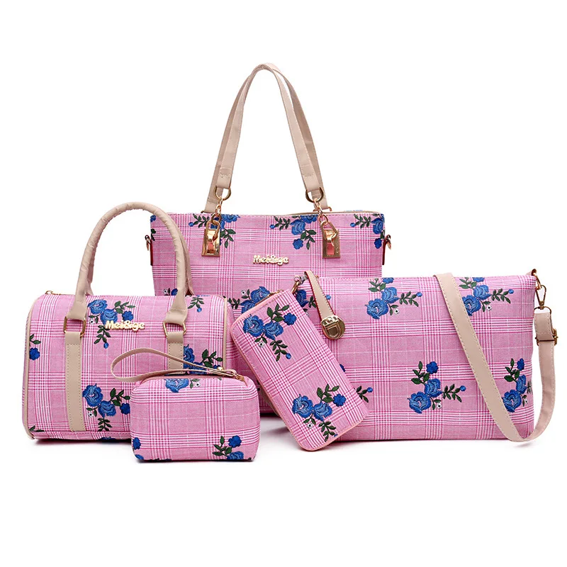 

2019 New Style Europe And America Fashion Shoulder WOMEN'S Bag Large Capacity Versatile Simple Hand Different Size Bags
