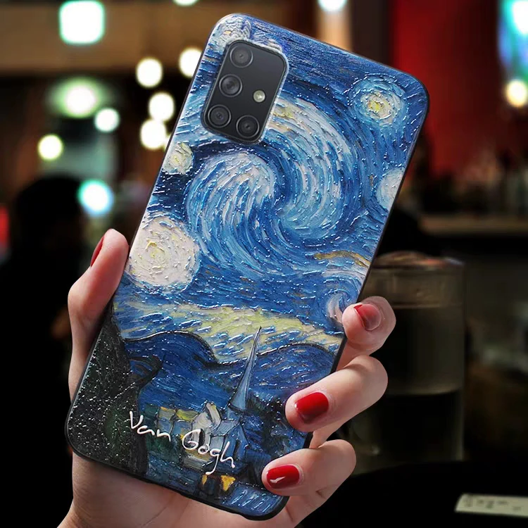 Чехол для телефона Galaxy S10 Plus S10e Lite чехол чехлы Samsung S10plus 3D тиснение искусство