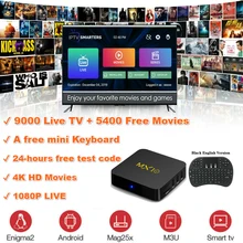 T tv BOX MX10 Android tv Box 4 ГБ 32 ГБ Android 9,0 OS RK3328 Четырехъядерный 4K HDR 2,4 ГГц wifi USB 3,0 Smart tv мультимедийный проигрыватель на Android