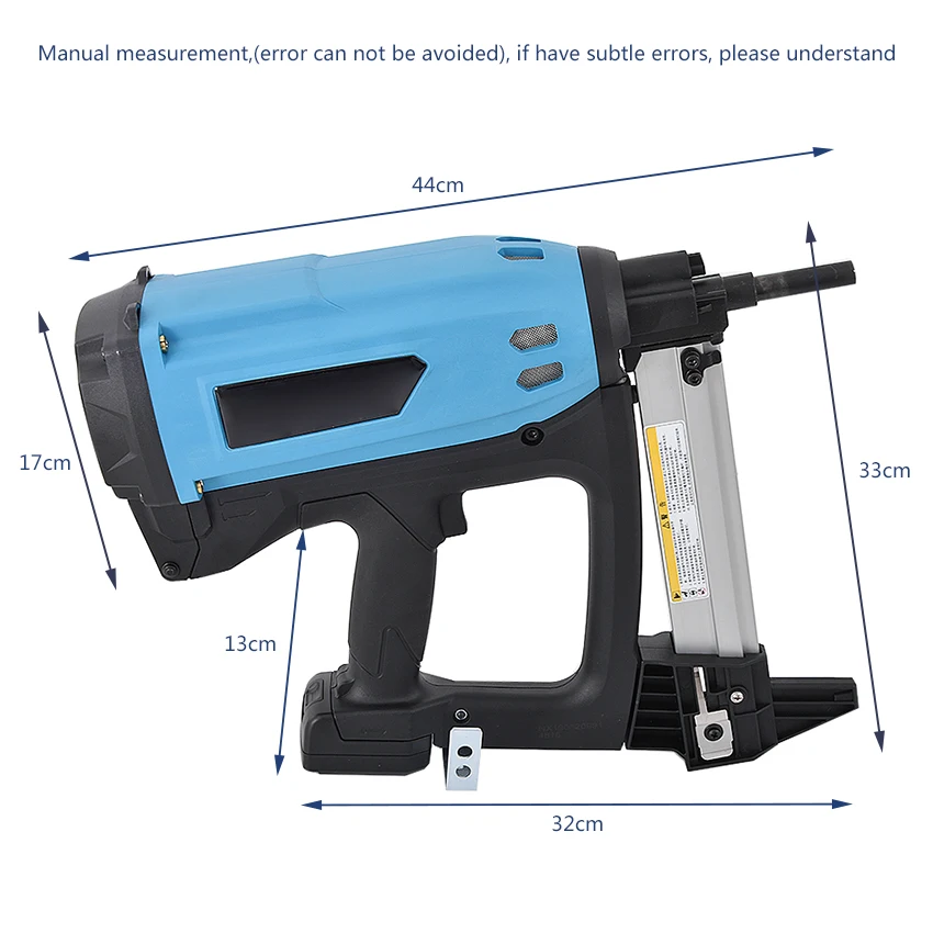 GSN50 Electric Nail Gun Doors And Windows Concrete Nailer Cordless Framing Staple Gun l Light Weigh