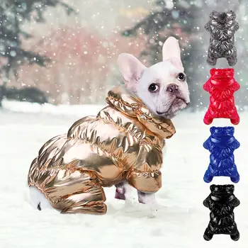 

clothes for Dogs Winter Fleece Padded Coat Pet Jacket Jumpsuit