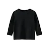 7 Colours Children's T-shirt Cotton Long Sleeve Solid Colour Base Coat Leisure Wear Boys Girls Tops Kids Clothes 6