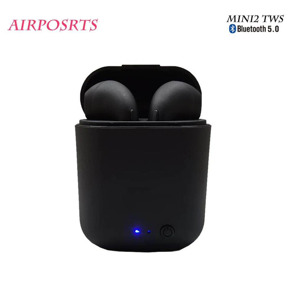 Беспроводные наушники Mini 2 TWS Bluetooth 5 0 матовые вкладыши Macaron с микрофоном и