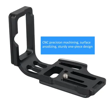 

L Type Professional Bracket Tripod Quick Release Plate Head Base Handle Grip for Nikon D800 D800E D810 Camera