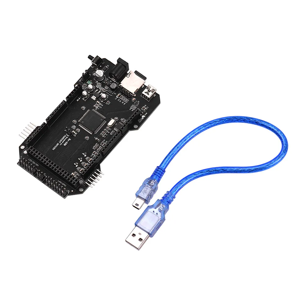 Aibecy Re-ARM 32-Bit Controller Board Mega 2560 3D Printer Board with USB Cable for 3D Printer Parts