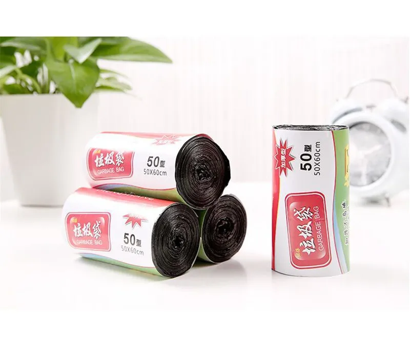 

Single Pack Thicken Garbage Bag 40*50cm Continuous Rolling Multi-purpose Household Garbage Bag Wholesale