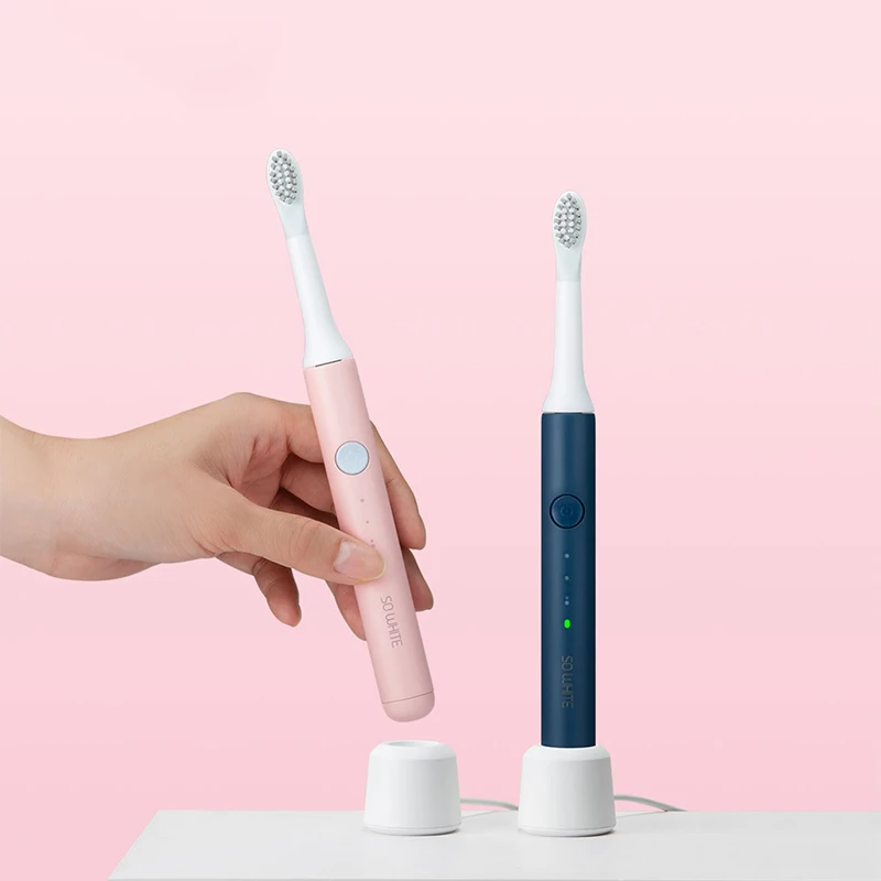 Xiaomi электрическая зубная щетка ультразвуковая зубная щетка Водонепроницаемая перезаряжаемая зубная щетка soocas USB зубная щетка вибратор уход за зубами 4
