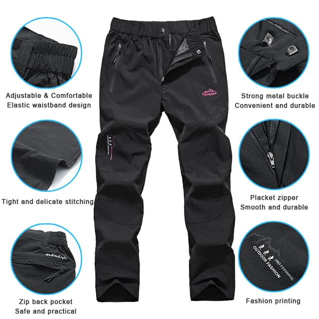 Women’s Quick-Dry Hiking Pants 2