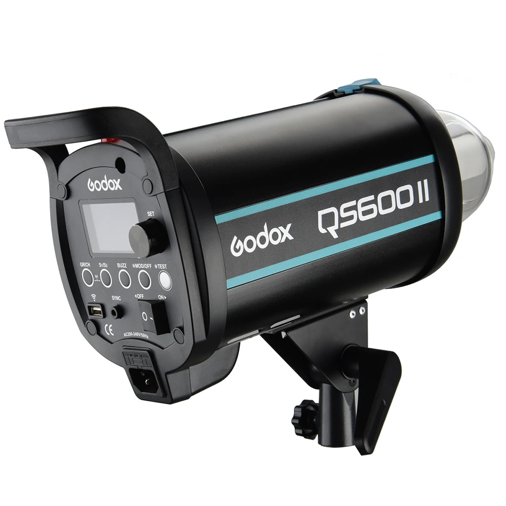 Godox QS600 II QS600II 600Ws GN76 профессиональная студийная стробоскоп со встроенной беспроводной системой X 2,4G предлагает креативную съемку