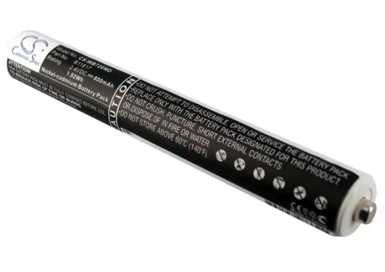 Cameron sino 800 мА/ч, батарея для WELCH-ALLYN 12800 PocketScope офтальмоскоп 211 22820 PocketScope отоскоп 72600 B11617