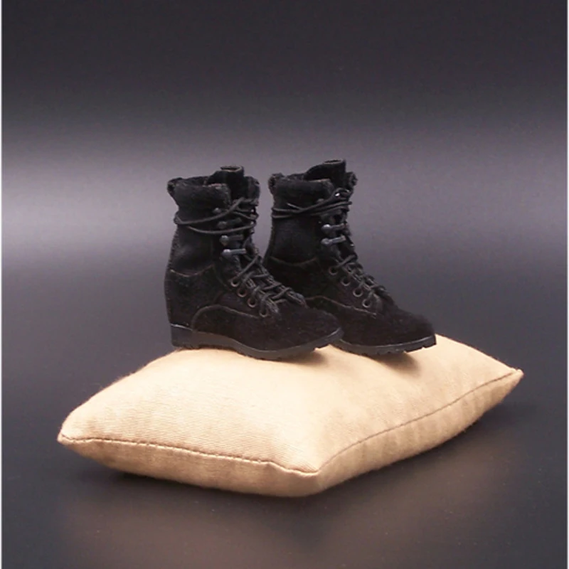 Details about   1/6 Hollow Military Combat Boots Desert Boots Model Fit 12'' Female PH Body Toy 