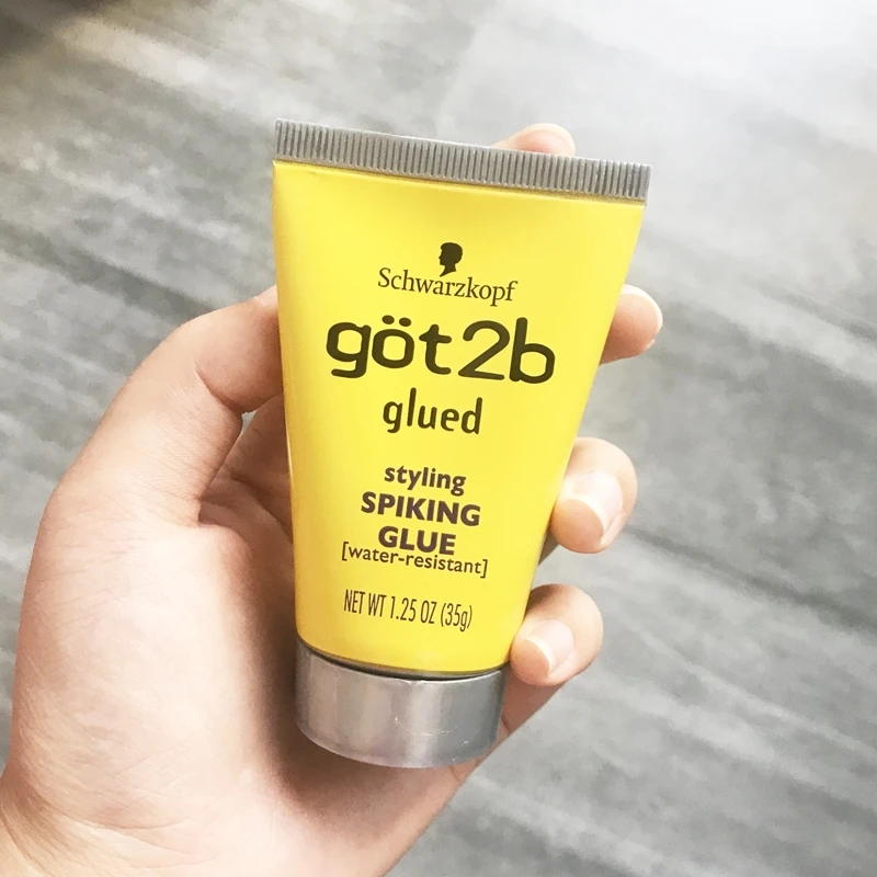 got2b glued spray Got2b Hair Gel Hair Makeup Styling Tools Transparent Gel DIY Modeling Salon Wig glue waterproof foam styling