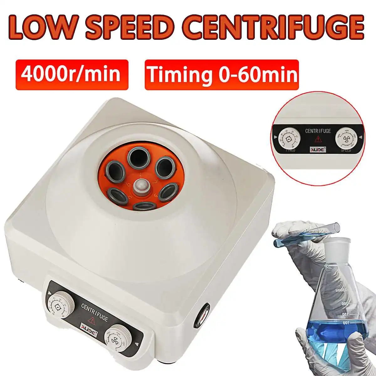 centrifugador do laboratório 110-240v fornece prp isola