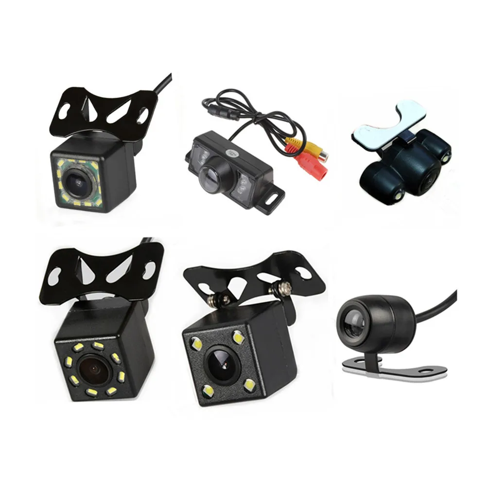 4.3 inch TFT LCD screen Car Monitor Rearview Reverse Parking Monitor 2-channel Video Input Camera optional