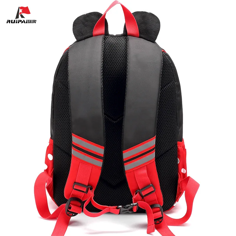 

Rui pai Breathable Burden Relieving Cartoon Schoolbag for Elementary School Students Cute CHILDREN'S Rucksack Mickey Backpack Cu