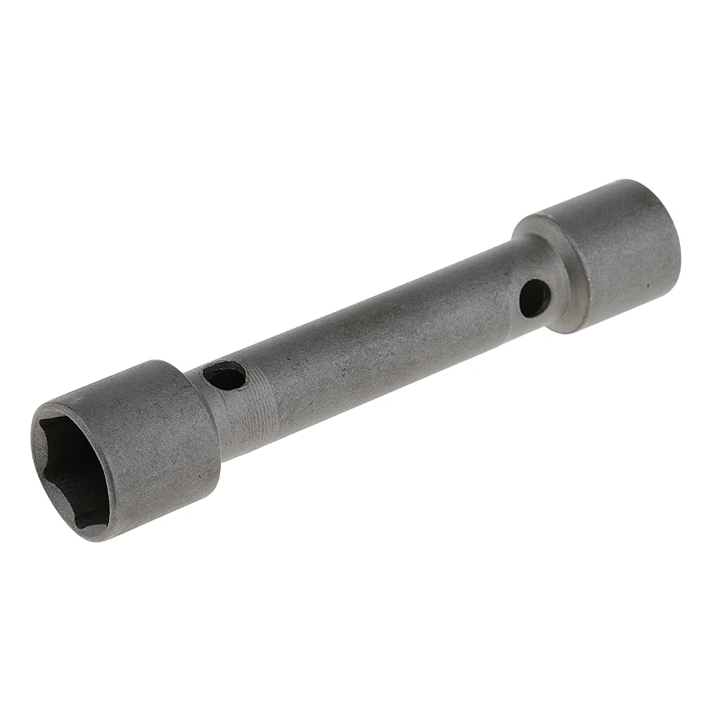 Double End Spark Plug Socket Wrench 16/18mm Galvanized Deep Reach Wrench Socket Tire Tools for Motorcycle Auto Repair 118mm