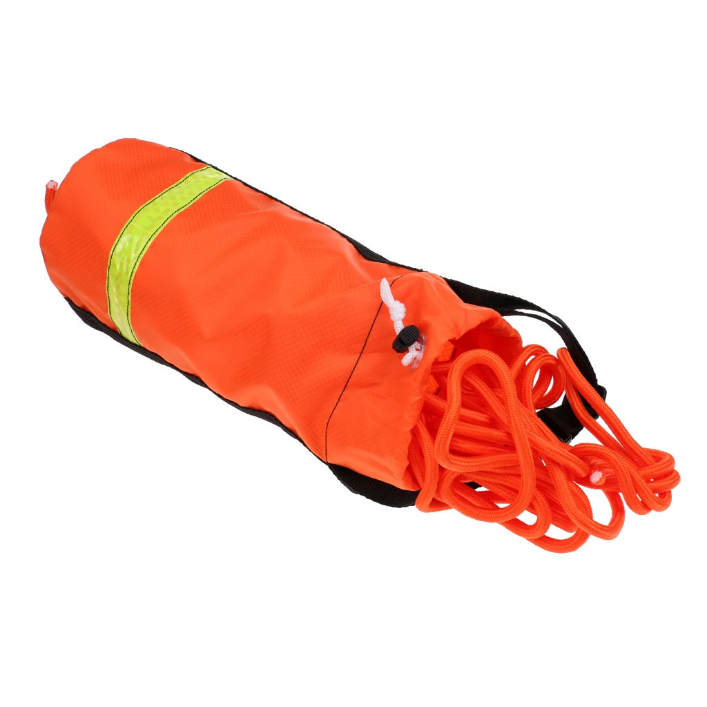 2Pcs 16m Safety Throw Line Watersports Kayak Canoe Rescue Line Floating Rope