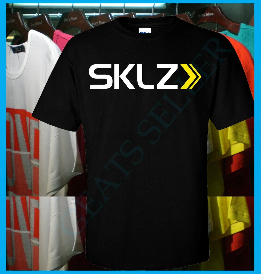 

New SKLZ Logo T Shirt S-2XL Sports Equipment Performance Athletic Training Gear