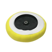 Полировочная накладка мягкая губка мягкая Автомобильная Полировочная накладка эластичная лента съемные краски против царапин принадлежности для полировки круглый фиксатор