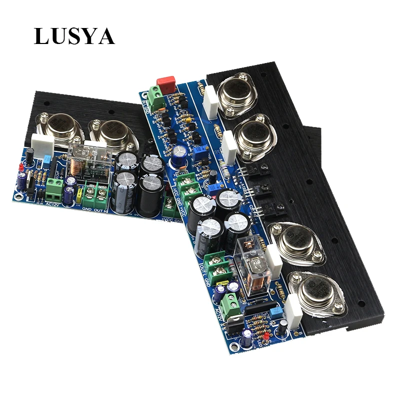 Плата усилителя Lusya класса A HiFi 30 Вт + стерео канал полевая трубка Алмазный двойной
