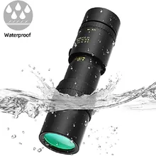 FMC Binoculars 10-300x40 Zoom Waterproof Camping BAK4-Prisms for Professional Telescope Powerful Super Quality Monocular HD High