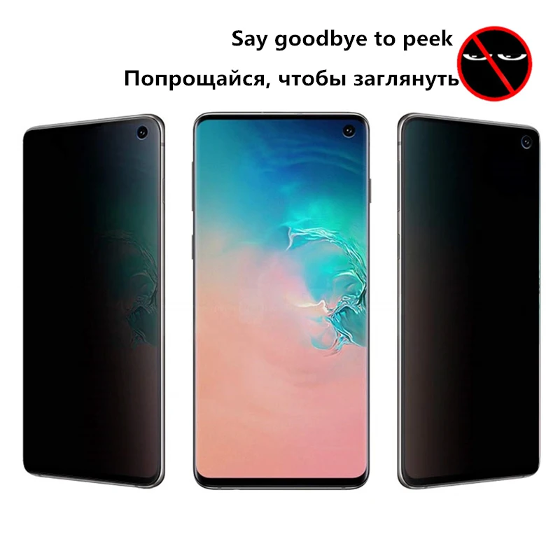 Защита экрана для samsung Galaxy Note 10 Pro 8 9 s10 S8 S9 Plus S10 5G UV nano жидкая пленка из закаленного стекла