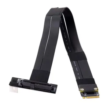 

U.2 SFF-8639 PCI-E 3.0 to M.2 M-Key NVMe Adapter Card with 30cm Cable for SSD