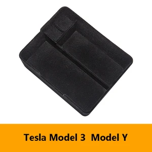 1 Piece Tesla Central Console Storage Box For Tesla Model 3 Model Y 2017 2018 2019 2020