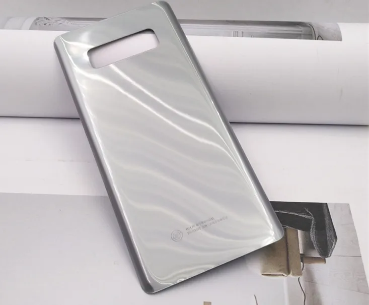 Чехол для Samsung Galaxy Note 8 Note8 N950 N950F чехол задней батареи 3D стеклянный корпус + клейкая